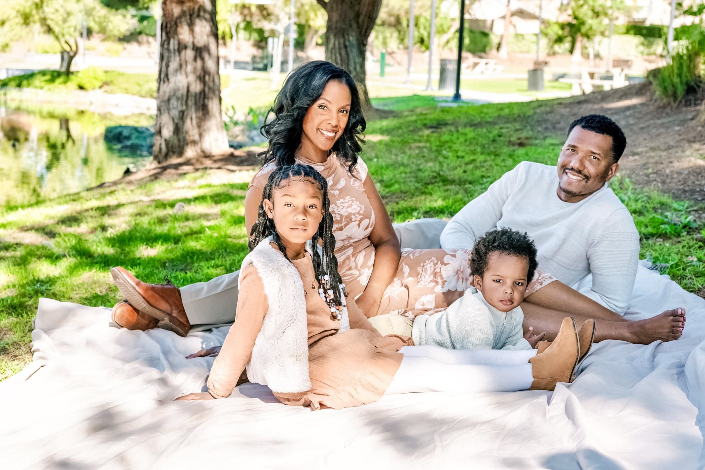 Family photo session in Los Angeles